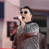 Psy à la 14e édition des NRJ Music Awards au Palais des Festivals à Cannes, le 26 janvier 2013.