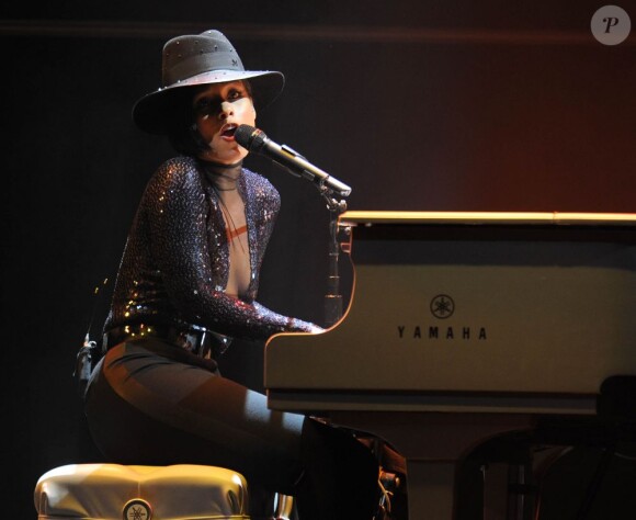 Alicia Keys au Staples Center de Los Angeles, le 12 mars 2013.