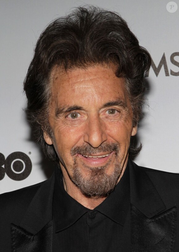 Al Pacino radieux à la première du film Phil Spector au Time Warner Center, New York, le 13 mars 2013.