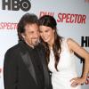 Al Pacino et Lucila Sola amusés à la première du film Phil Spector au Time Warner Center, New York, le 13 mars 2013.