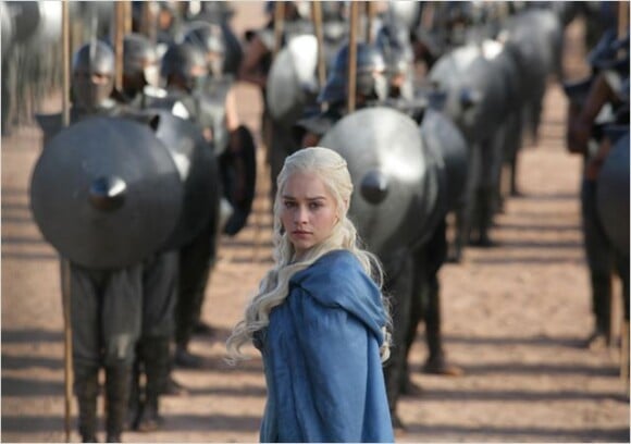 Emilia Clarke dans la saison 3 de "Game of Thrones", sur HBO à partir du 31 mars 2013.