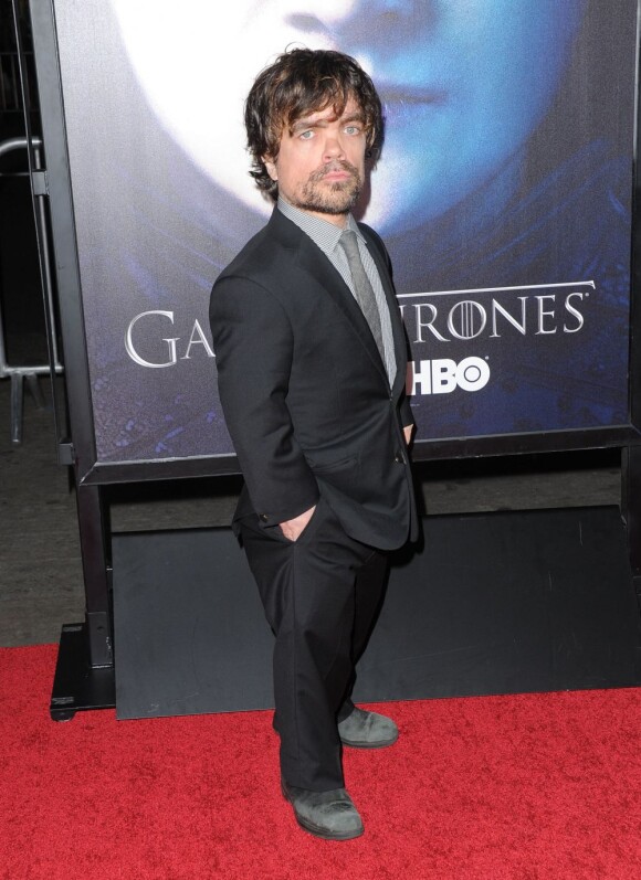 Peter Dinklage à l'avant-première de la saison 3 de "Game of Thrones", organisée par la chaîne HBO au Grauman's Chinese Theater de Los Angeles le 18 mars 2013.