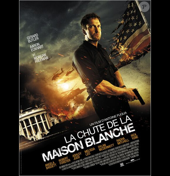 Affiche officielle du film La Chute de la Maison Blanche.