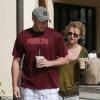 Britney Spears et son petit ami David Lucado vont prendre un café à Calabasas, le 19 mars 2013.