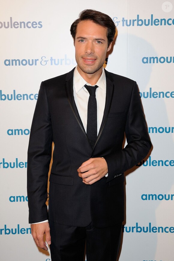 Nicolas Bedos à la première de son film Amour et Turbulences à Paris, le 18 mars 2013.