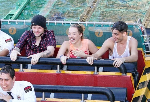 Le groupe The Wanted, à Universal Studios, à Los Angeles, le 14 mars 2013.