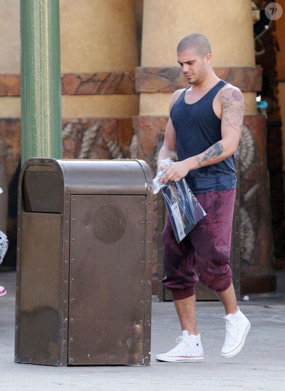 Le groupe The Wanted, à Universal Studios, à Los Angeles, le 14 mars 2013.