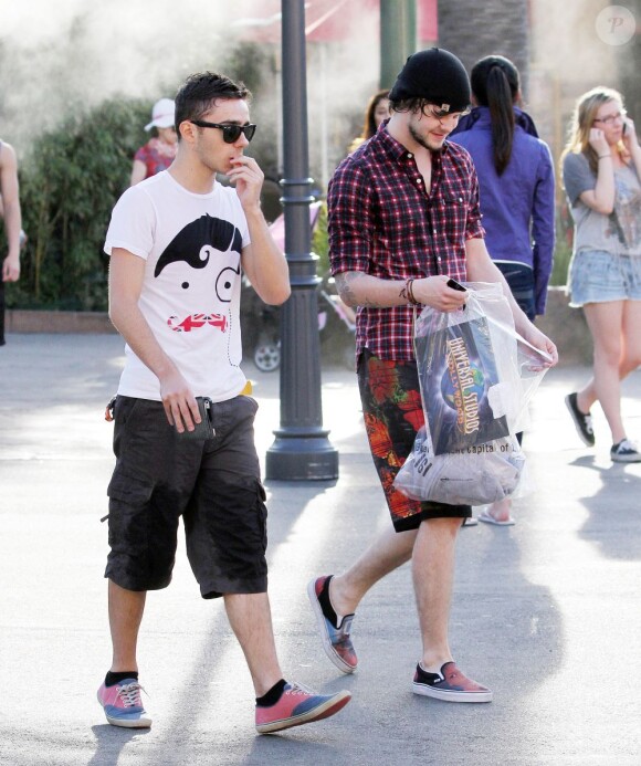 Le groupe The Wanted, à Universal Studios, à Los Angeles, le 14 mars 2013.