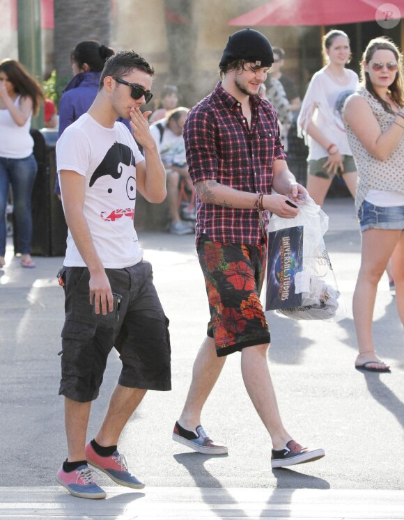 Le groupe The Wanted, à Universal Studios, à Los Angeles, le 14 mars 2013.