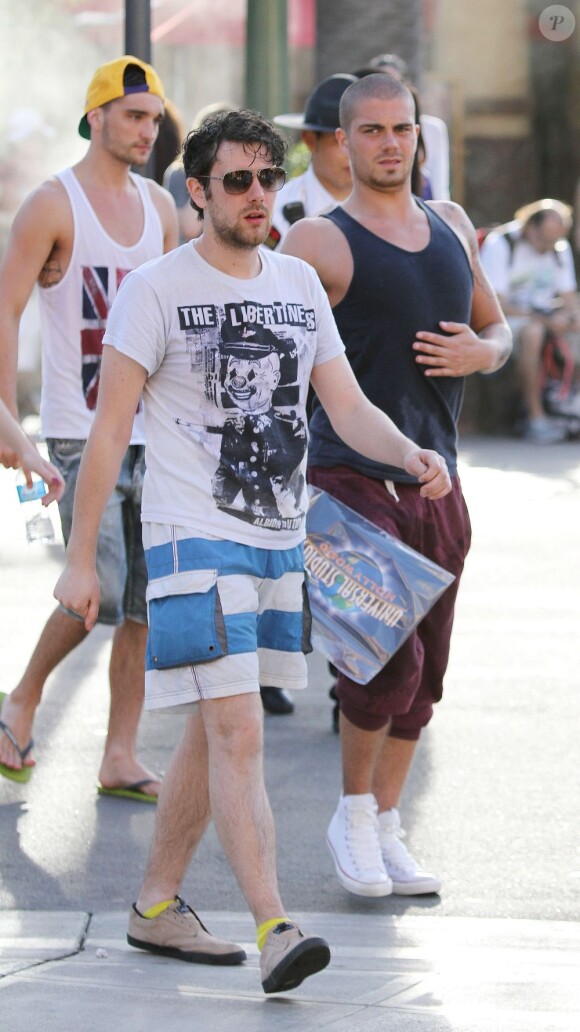 Le groupe The Wanted, à Universal Studios, à Los Angeles, le 14 mars 2013.