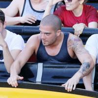 The Wanted : Max George et ses amis, trempés et sexy au parc d'attractions