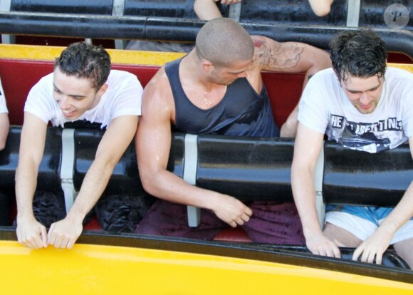 Le groupe The Wanted, à Universal Studios, à Los Angeles, le 14 mars 2013.