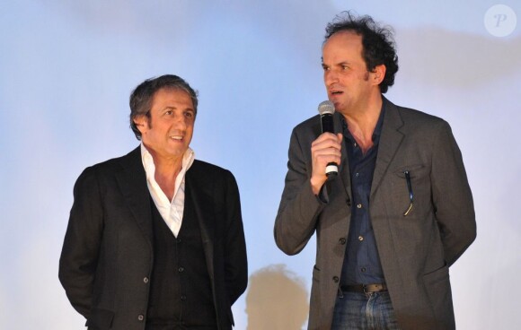 Richard Anconina et Lionel Abelanski au Festival 2 Cinema à Valenciennes, le 20 mars 2013.