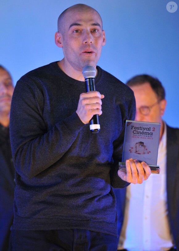 Joshua Oppenheimer (prix du documentaire) au Festival 2 Cinema à Valenciennes, le 20 mars 2013.