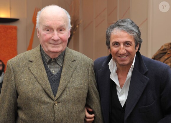 Michel Bouquet et Richard Anconina au Festival 2 Cinema à Valenciennes, le 20 mars 2013.