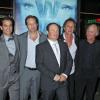 Sean Patrick Flanery, Jonathon Schaech, David Duchovny, Todd Robinson, William Fichtner, Ed Harris, Jason Beghe à la première du film Phantom à Los Angeles, le 27 février 2013.