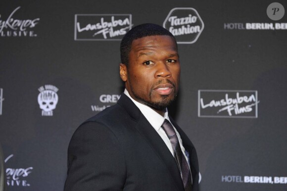 50 Cent assiste à la projection de son film All Things Fall Apart à Berlin, le 24 mars 2013.