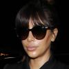 Kim Kardashian, enceinte, arrive à l'aéroport de Los Angeles. Le 24 mars 2013.