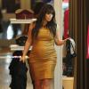 Kim Kardashian, enceinte, fait du shopping dans le quartier de SoHo. New York, le 26 mars 2013.