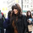 Kim Kardashian, de retour à l'hôtel Trump Soho après sa petite séance shopping. New York, le 26 mars 2013.