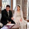 La princesse Iman de Jordanie, fille de la reine Noor et de feu le roi Hussein, a épousé le 22 mars 2013 son fiancé Zaid Azmi Mirza, à Amman, un mois avant son 30e anniversaire.