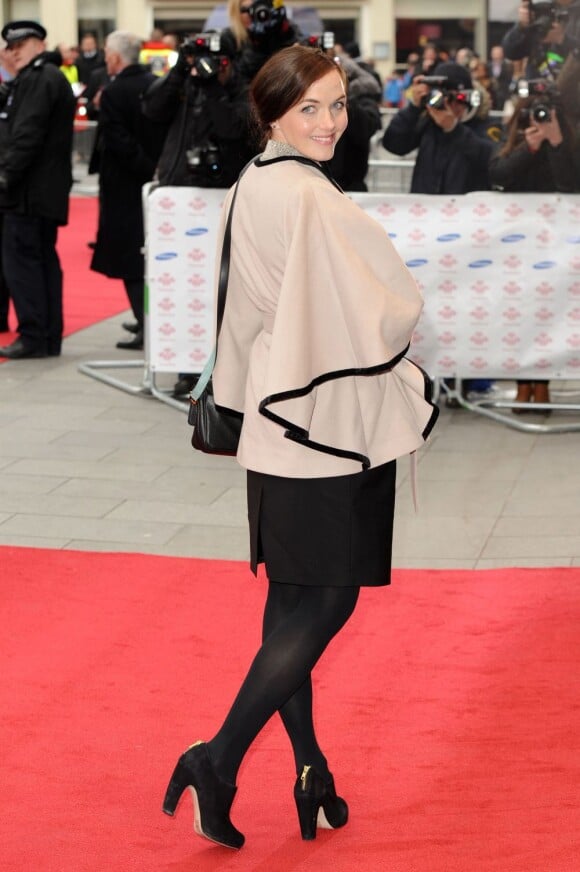 Victoria Pendleton arrive pour la grande soirée des Prince's Trust Awards, le 26 mars 2013 à l'Odeon Leicester Square, à Londres.