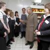 Le prince Charles en visite en Cumbrie le 28 mars 2013.