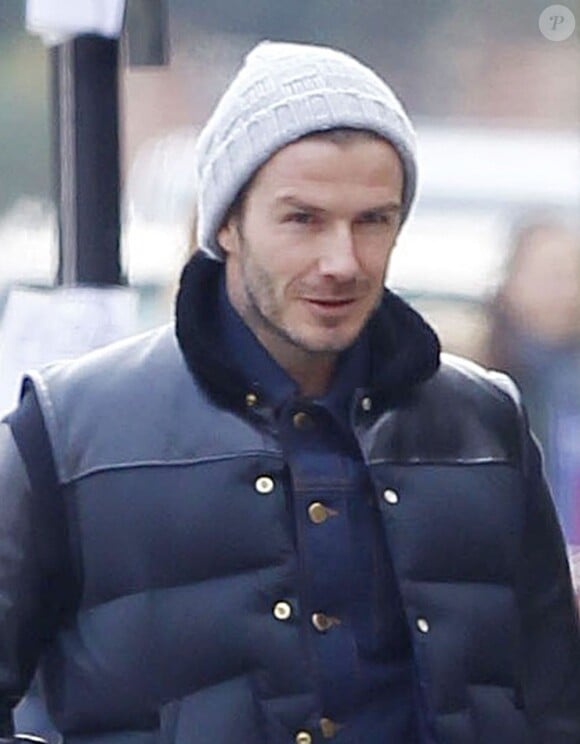 David Beckhamà Londres le 27 mars 2013.