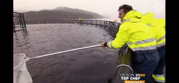 Pêche au saumon en Norvège dans la bande-annonce de Top Chef le lundi 1er avril 2013 sur M6