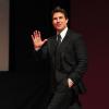 Tom Cruise lors de l'avant-première du film Oblivion à Moscou le 1er avril 2013