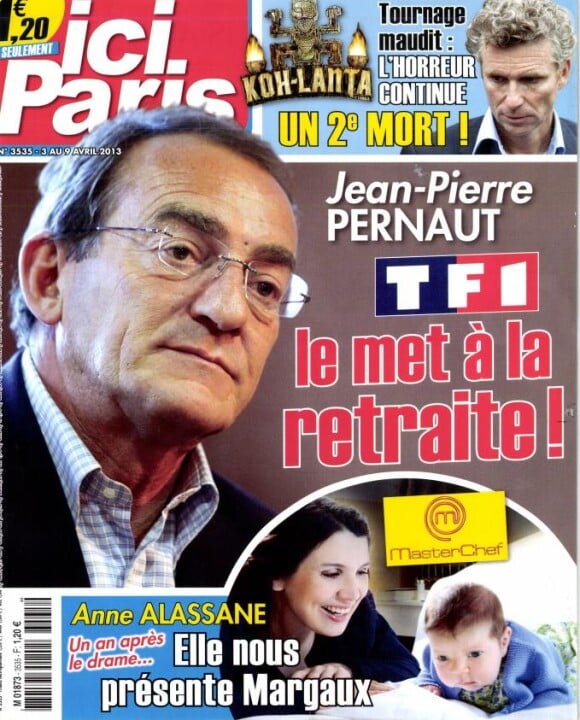 Le magazine Ici Paris du 3 avril 2013