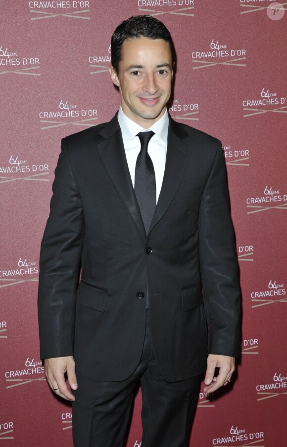 Christophe Lemaire lors de la 64e cérémonie des Cravaches d'Or au Théâtre des Champs-Elysées à Paris le 3 avril 2013.