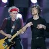Mick Jagger et Keith Richards des Rolling Stones à New York le 12 décembre 2012.