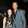 Andrea Riseborough et le bel Alexander Skarsgard lors d'une avant-première de Disconnect à New York, le 8 avril 2013.