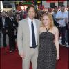 David Duchovny et Gillian Anderson à al première du film X Files, à Londres, le 30 juillet 2008.