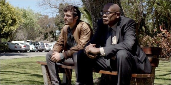 Une image officielle du film Zulu, avec Orlando Bloom et Forest Whitaker, film de clôture du Festival de Cannes 2013.