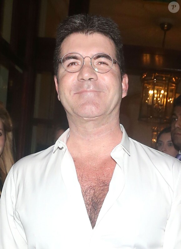 Simon Cowell lors de la soirée My Beautiful Ball organisée à Londres le jeudi 11 avril 2013.
