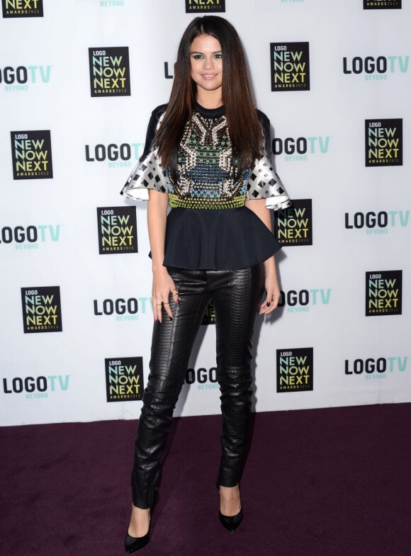 La chanteuse Selena Gomez lors de la soirée des New Now Next Awards, le samedi 13 avril 2013 à Los Angeles.