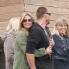 Heidi Klum, so in love de son Martin Kirsten lors d'une belle journée à Malibu le 13 avril 2013