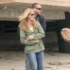 Heidi Klum, so in love de son Martin Kirsten lors d'une belle journée à Malibu le 13 avril 2013