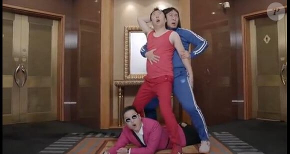 L'excentrique chanteur Psy dans le clip de son nouveau titre Gentleman.