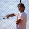Rafael Nadal lors de l'entraînement au Masters 1000 de Monte Carlo le 15 avril 2013
