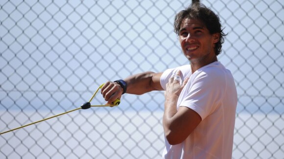 Jo-Wilfried Tsonga, Rafael Nadal : Sourires et soleil pour leurs débuts à Monaco