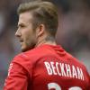 David Beckham lors du match entre Troyes et le PSG à Troyes le 13 avril 2013