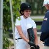 Exclusif - Athina Onassis de Miranda participe a la Competition Internationale Equestre de Palm Beach a Wellington en Floride, le 2 mars 2013