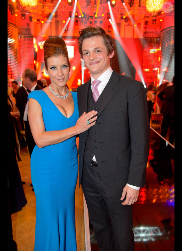 Kate Walsh et Lukas Schulling à Vienne lors des Romy Awards, le 20 avril 2013.