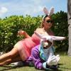 Mariah Carey a posté des clichés de son week-end de Pâques en famille sur son profil Instagram, dimanche 30 mars 2013.