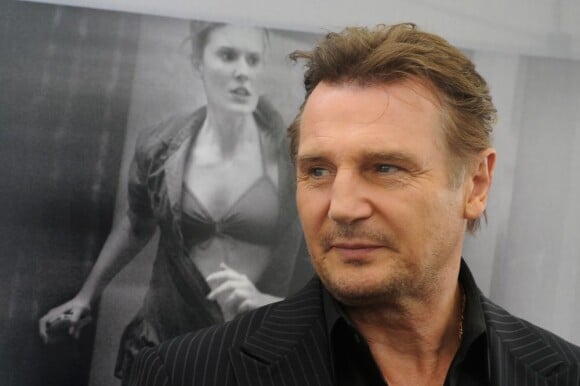 Liam Neeson lors de la première russe de Taken 2 le 14 septembre 2012.