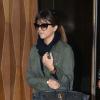 Kourtney Kardashian et sa mère Kris Jenner sortent de leur hôtel à New York. Le 23 avril 2013.