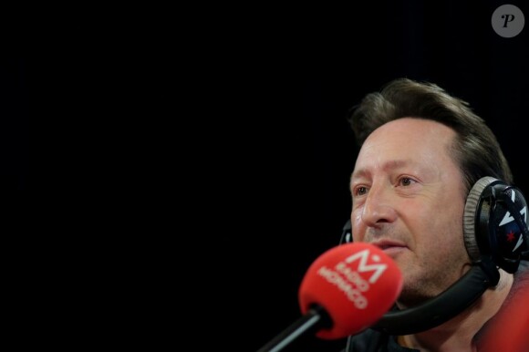 Julian Lennon, fils de John Lennon, invité de Radio Monaco, pour parler de sa fondation White Feather, le 23 avril 2013.